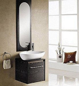 Раковина накладная Ceramalux N 59,5 7472B белая купить в интернет-магазине Sanbest