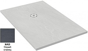 Душевой поддон Jacob Delafon SINGULIER E67015-NAD 140x80 серй сланец купить в интернет-магазине Sanbest