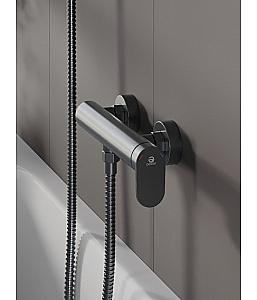 Смеситель для душа Agger Sweet A2720055 оружейная сталь матовая купить в интернет-магазине сантехники Sanbest