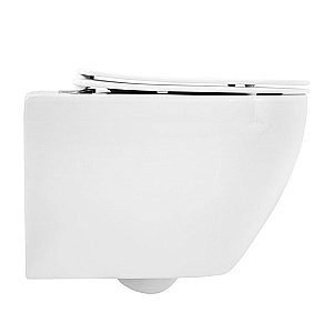 Унитаз подвесной CEZARES Stylus CZR-513-TH-R безободковый, с крышкой микролифт, с инсталляцией и кнопкой купить в интернет-магазине Sanbest