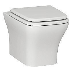 Унитаз подвесной Опадирис Кантара OS74711 белый, безободковый, с крышкой микролифт купить в интернет-магазине Sanbest