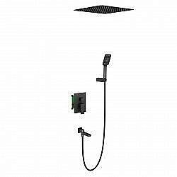 Душевая система Timo Selene SX-2039/03SM черная матовая купить в интернет-магазине сантехники Sanbest