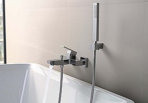 Смеситель для ванны Aquatek Либра AQ1649CR хром купить в интернет-магазине сантехники Sanbest