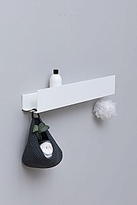 Полка Aquanet Магнум 302233 70 белая матовая купить в интернет-магазине сантехники Sanbest