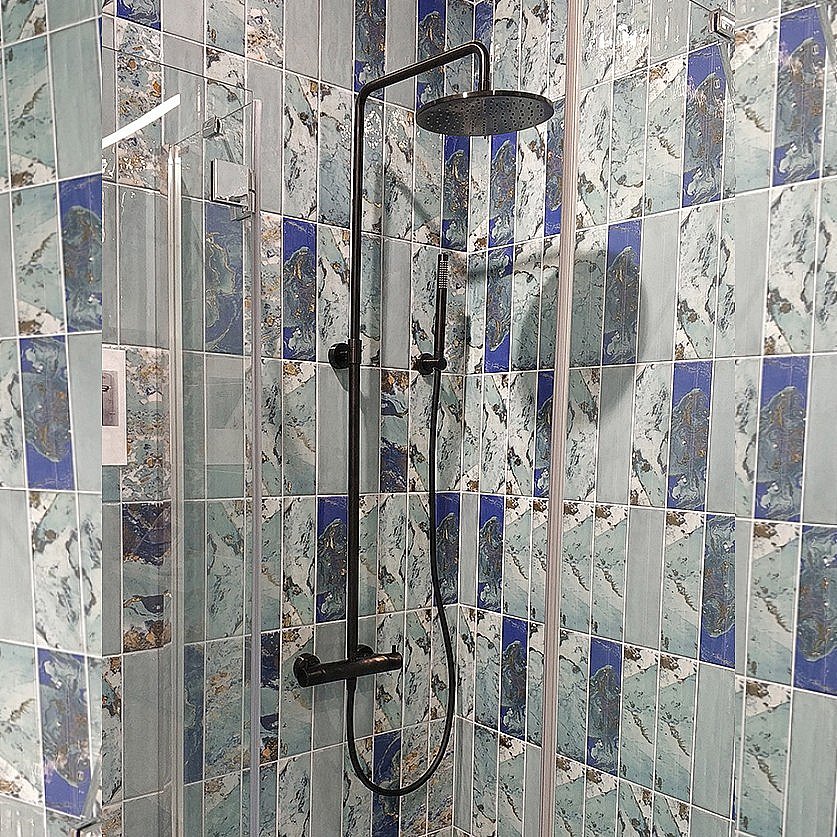 Душевая система PAINI Cox 78PZ689TH черная матовая купить в интернет-магазине сантехники Sanbest