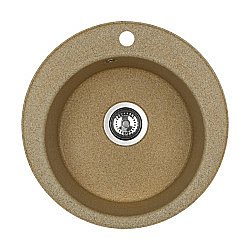 Кухонная мойка Акватон Шелли 50 1A734732SS220 песочный купить в интернет-магазине сантехники Sanbest