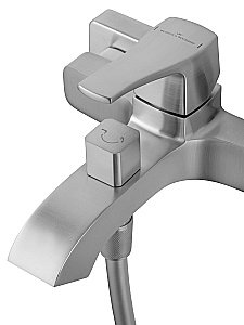 Смеситель для ванны с душем WONZON & WOGHAND FLEX WW-88037072-BN никель брашированный купить в интернет-магазине сантехники Sanbest
