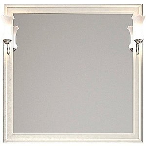 Зеркало Опадирис Санрайз 90 слоновая кость в ванную от интернет-магазине сантехники Sanbest