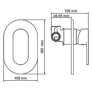 Смеситель для душа WasserKRAFT Elbe 7451 купить в интернет-магазине сантехники Sanbest