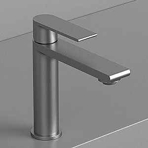 Смеситель для раковины Vincea Vogue VBF-1V1GM вороненая сталь купить в интернет-магазине сантехники Sanbest