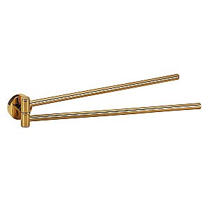 Полотенцедержатель Bemeta Brilo 161204190 золото купить в интернет-магазине сантехники Sanbest