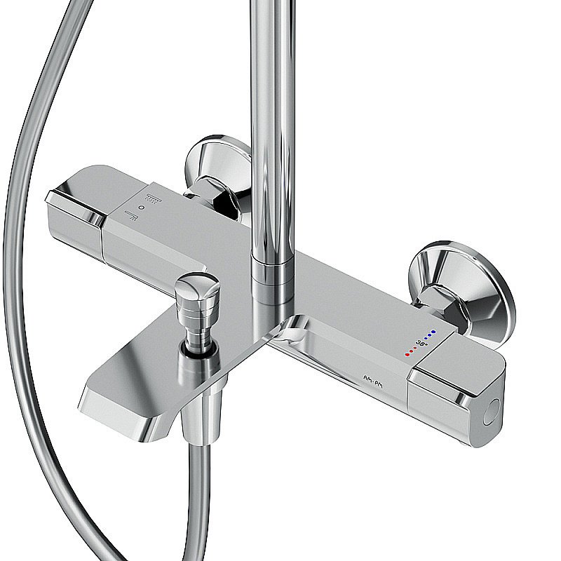 Душевая система AM.PM Func F078F500 хром купить в интернет-магазине сантехники Sanbest