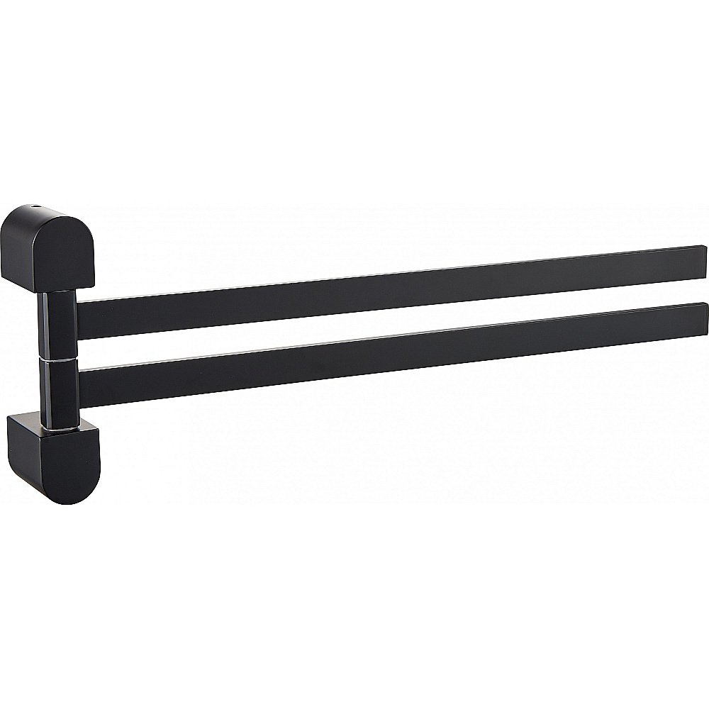 Полотенцедержатель поворотный WONZON & WOGHAND CARBON, Черный (WW-7731) купить в интернет-магазине сантехники Sanbest