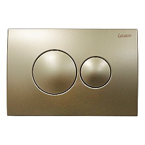 Кнопка для инсталляции Loranto Prestige 7515 золото матовое купить в интернет-магазине сантехники Sanbest