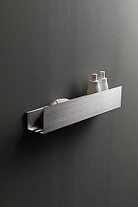 Полка Aquanet Магнум 334111 60 сталь браш купить в интернет-магазине сантехники Sanbest