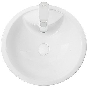 Раковина напольная WeltWasser WW LEERBACH 4646 GL-WT 46 белая купить в интернет-магазине Sanbest