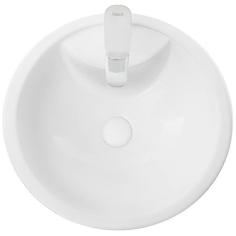 Раковина напольная WeltWasser WW LEERBACH 4646 GL-WT 46 белая купить в интернет-магазине Sanbest