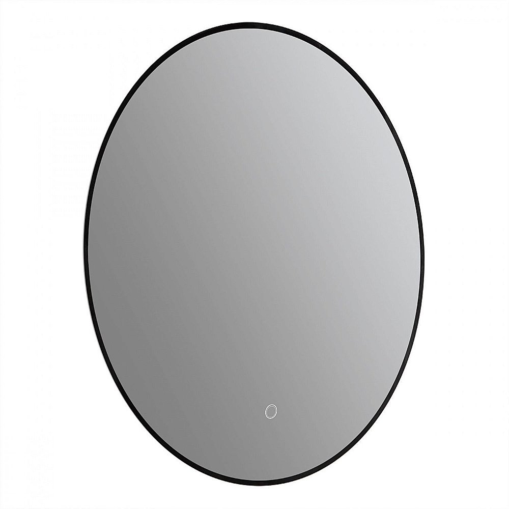 Зеркало Art&Max Sanremo AM-San-700-DS-F-Nero в ванную от интернет-магазине сантехники Sanbest