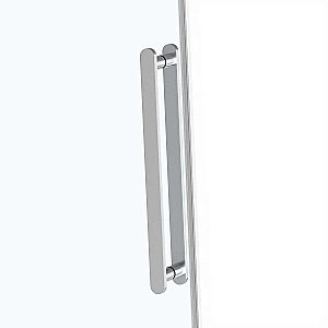 Душевой уголок Vincea Como Soft VSR-1CS8015CL 150x80 стекло прозрачное/профиль хром купить в интернет-магазине Sanbest