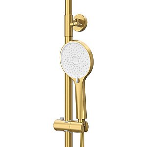 Душевая система Cezares RELAX-CVD-BORO брашированное золото купить в интернет-магазине сантехники Sanbest