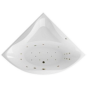 Ванна акриловая EXCELLENT Glamour ULTRA WAEX.GLA15.ULTRA.BR 150x150 белая с гидромассажем купить в интернет-магазине Sanbest