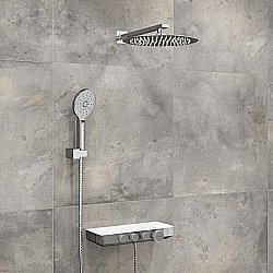 Душевая система WasserKRAFT Mindel A8599.090.116.010.127.011 Thermo хром купить в интернет-магазине сантехники Sanbest