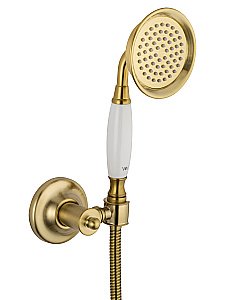 Смеситель для ванны с душем WONZON & WOGHAND STEAM, Брашированное золото (WW-88639008-BG) купить в интернет-магазине сантехники Sanbest