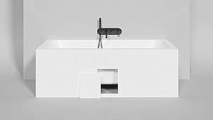 Ванна Salini Orlanda Axis S-Sense 170х75 103313M белая матовая купить в интернет-магазине Sanbest