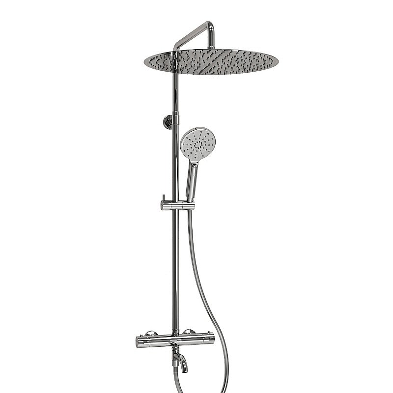 Душевая система WasserKraft SET2742 Thermo хром купить в интернет-магазине сантехники Sanbest