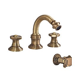 Смеситель для биде Cezares APHRODITE-BBS2-02-O бронза купить в интернет-магазине сантехники Sanbest