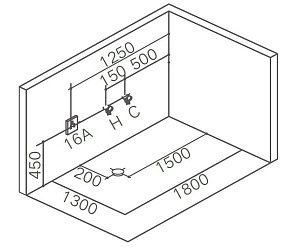 Ванна акриловая Gemy G9259 180x130 купить в интернет-магазине Sanbest