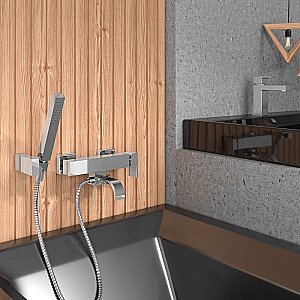 Смеситель для раковины PAINI Dax-R 84CR211RS хром купить в интернет-магазине сантехники Sanbest