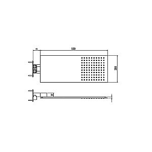 Душевая система RGW Shower Panels SP-6143-01 50140801-01 хром купить в интернет-магазине сантехники Sanbest