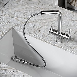 Смеситель для кухни Sancos Spin SC4015CH хром купить в интернет-магазине сантехники Sanbest