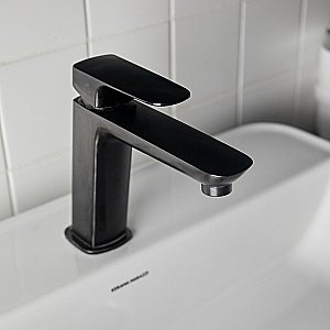 Смеситель для раковины PAINI Nove 09PZ211MESR черный матовый купить в интернет-магазине сантехники Sanbest