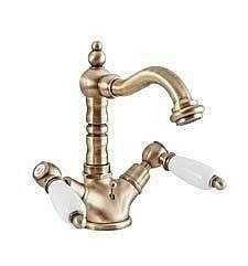 Смеситель для раковины Caprigo ADRIA–Classic 03-026 бронза купить в интернет-магазине сантехники Sanbest