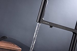 Смеситель для кухни Paulmark Tornado To213402-WH белый матовый купить в интернет-магазине сантехники Sanbest