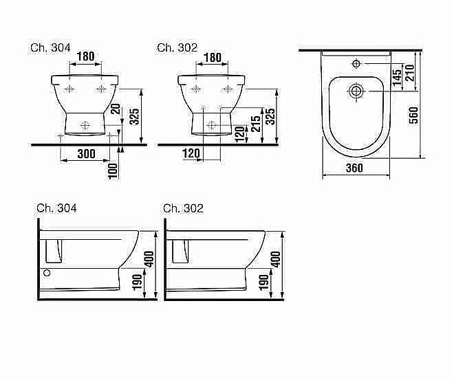 Биде Jika MIO 8.3171.1.000.304.1 купить в интернет-магазине Sanbest