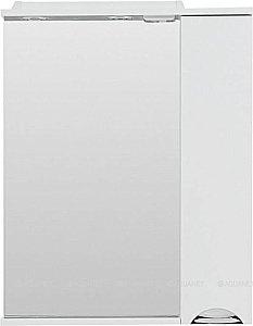 Зеркало со шкафом Aquanet Гретта 70 белый в ванную от интернет-магазине сантехники Sanbest