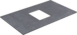 Столешница Allen Brau Priority 70 1.31009.GR-S графит структура для ванной в интернет-магазине сантехники Sanbest