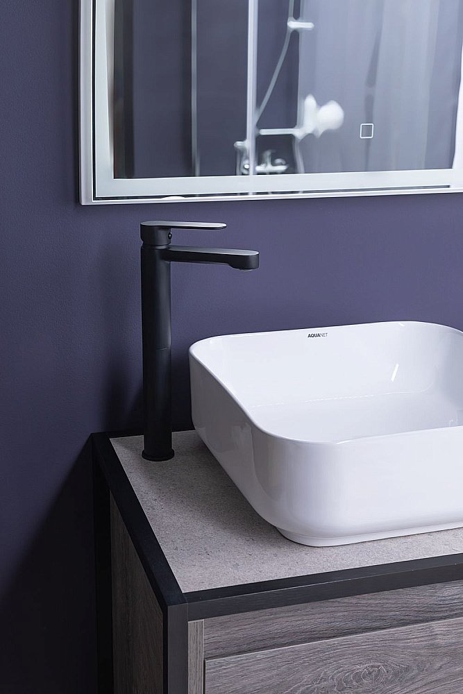 Смеситель для раковины Aquanet Passion AF300-11B купить в интернет-магазине сантехники Sanbest