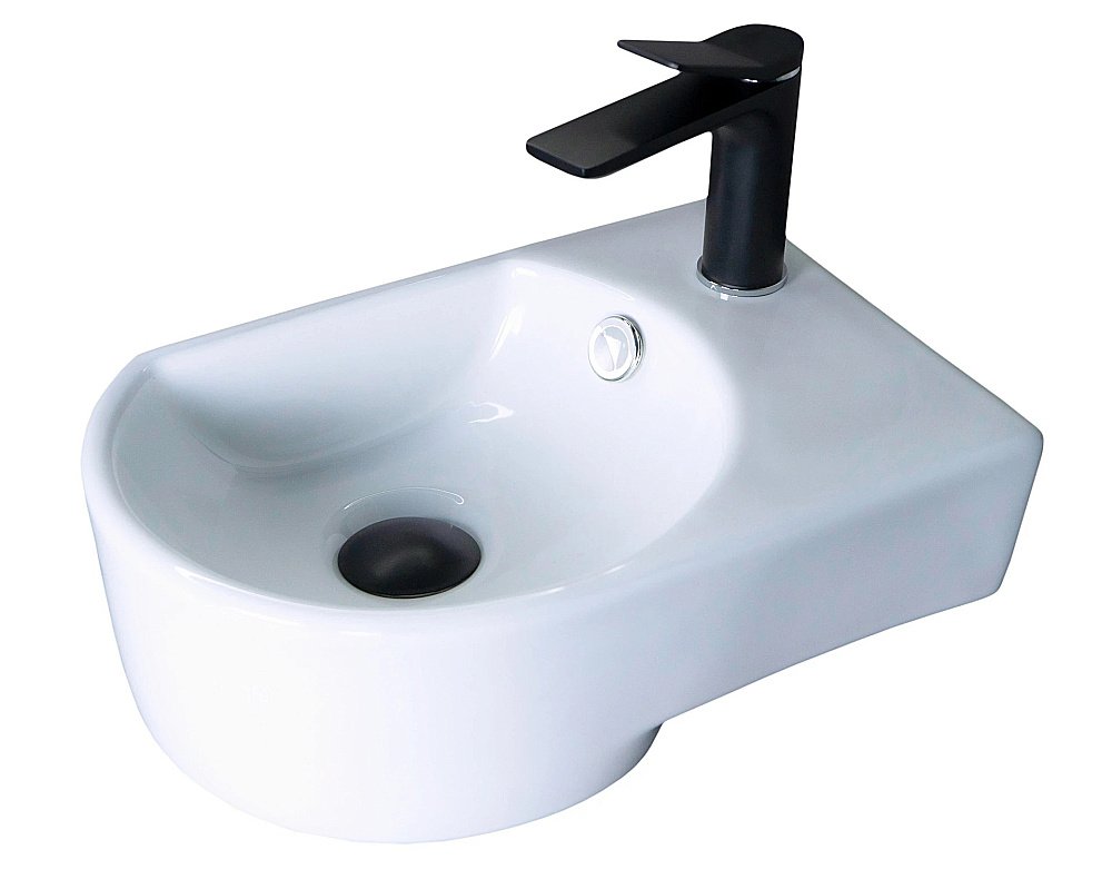 Раковина подвесная Gid 41 N9273 61106L/61106R белая купить в интернет-магазине Sanbest