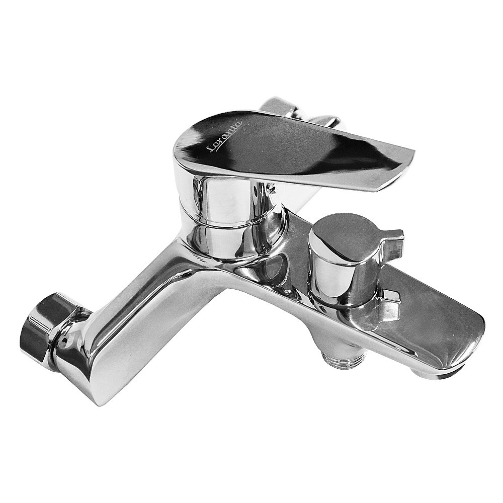 Смеситель для ванны Loranto AVRORA LR30506001 Хром купить в интернет-магазине сантехники Sanbest