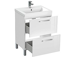 Мебель для ванной Cersanit Melar Como 60 белая для ванной в интернет-магазине Sanbest