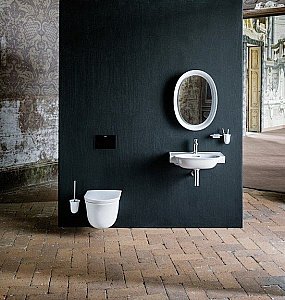 Раковина Laufen New Classic 8.1385.3.000.104.1 белая купить в интернет-магазине Sanbest