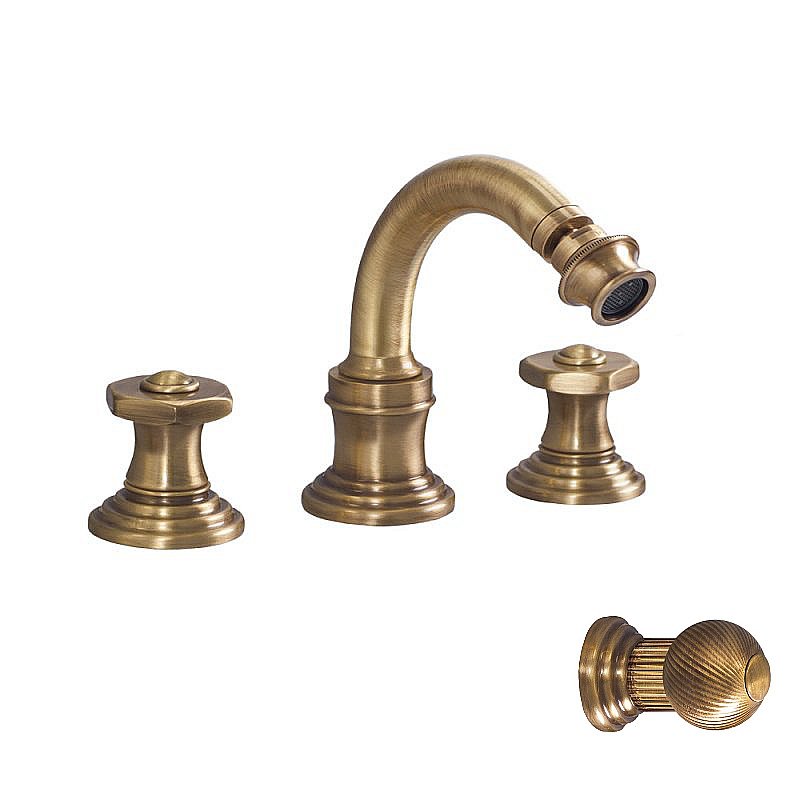 Смеситель для биде Cezares APHRODITE-BBS2-02-M бронза купить в интернет-магазине сантехники Sanbest