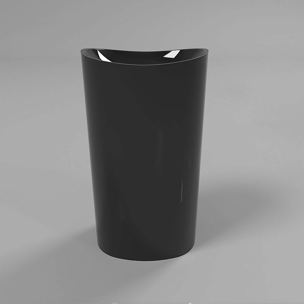 Раковина напольная WhiteCross Stella 50 0707.050040.101 черная купить в интернет-магазине Sanbest