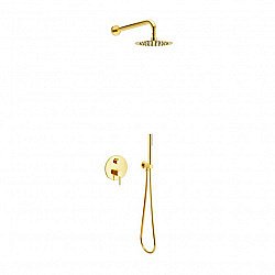 Душевая система Excellent Pi 1245 золото купить в интернет-магазине сантехники Sanbest