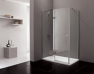 Душевой уголок Cezares Verona 90х120 VERONA-AH-1-120/90-C-Cr стекло прозрачное/профиль хром купить в интернет-магазине Sanbest