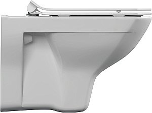 Унитаз с инсталляцией Cersanit Carina XL CO DPL EO SLIM 64119 с крышкой микролифт, безободковый купить в интернет-магазине Sanbest